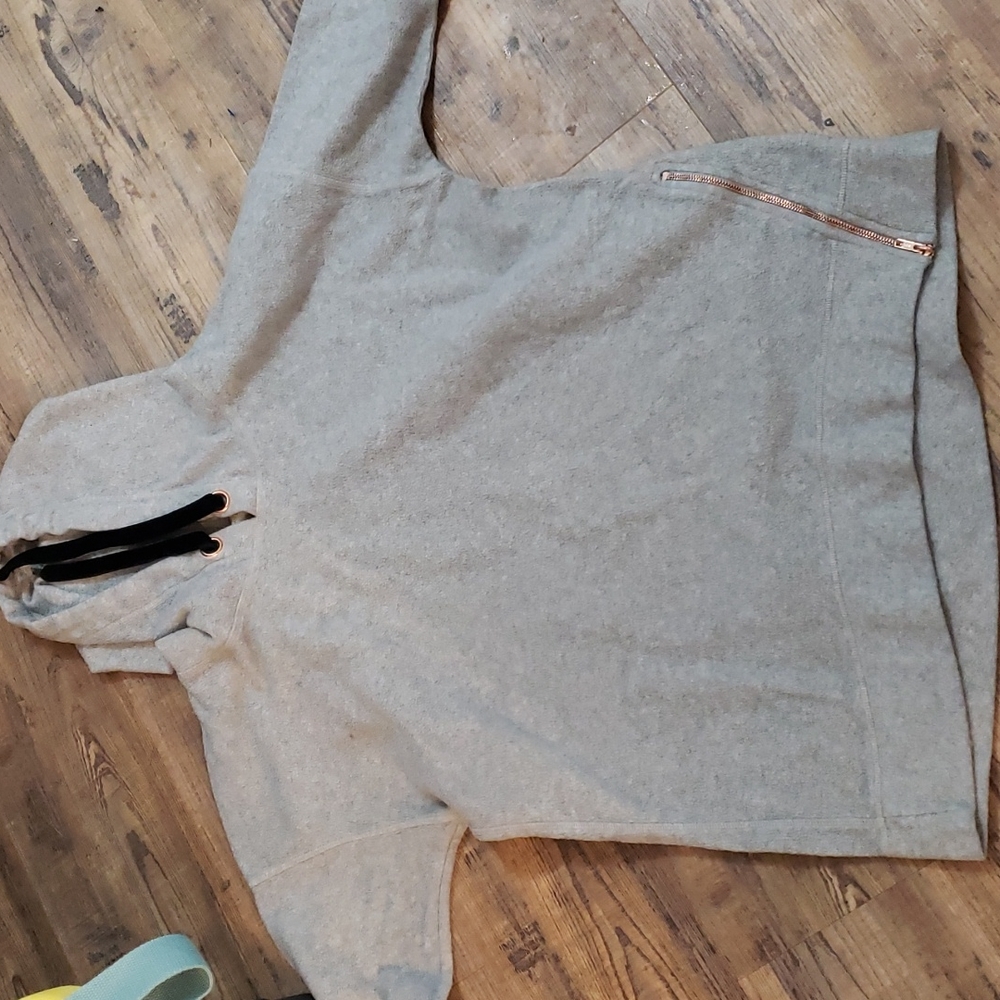 Gray hoodie